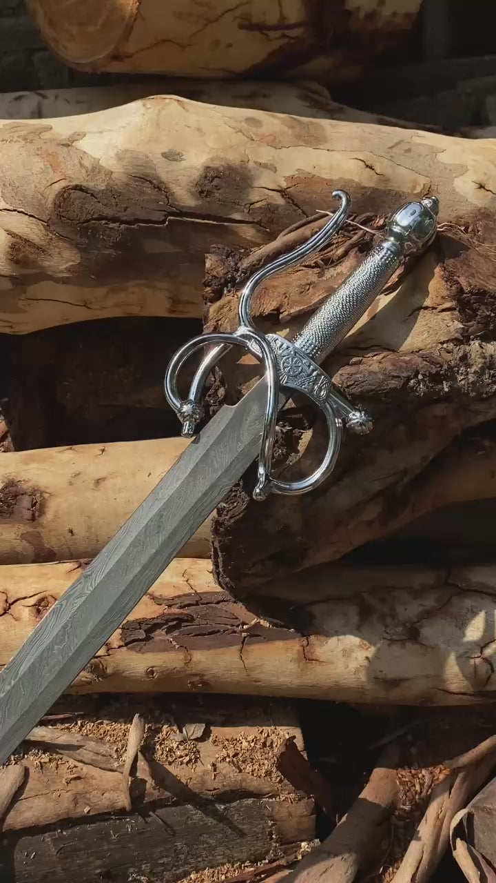 Elegant Renaissance Rapier – Historical Replica Sword